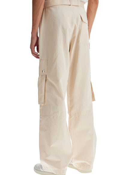 Jacquemus cargo gabardine trousers in eight