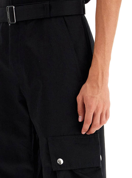 Jacquemus cargo gabardine trousers in eight