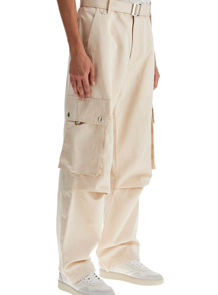 Jacquemus cargo gabardine trousers in eight