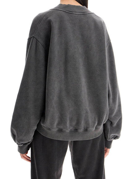 The Attico 'oversized v-neck sweatshirt