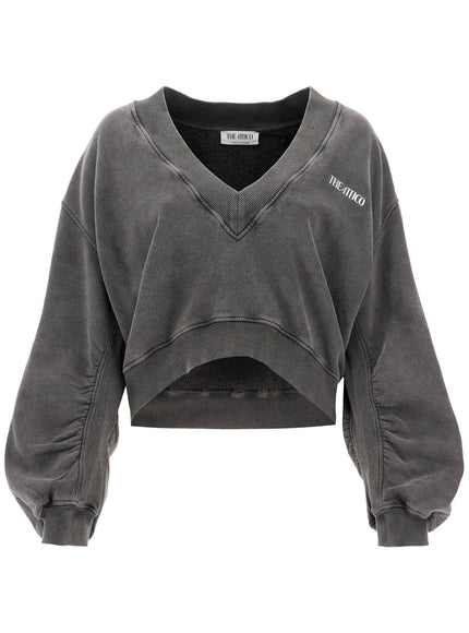 The Attico 'oversized v-neck sweatshirt