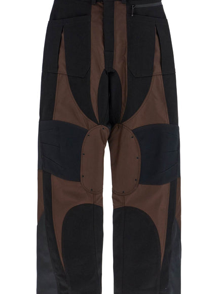 Mugler patchwork cargo pants with