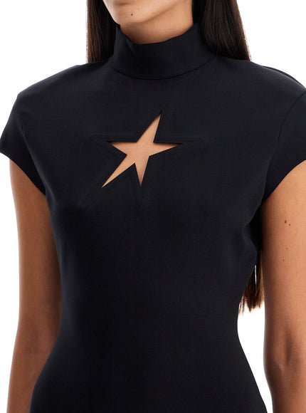 Mugler star mini dress