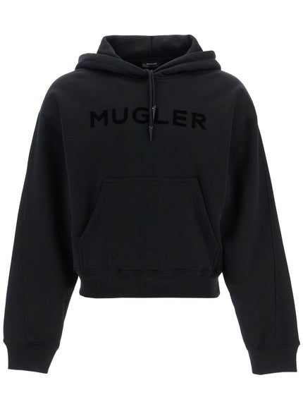 Mugler fleece sweatshirt with