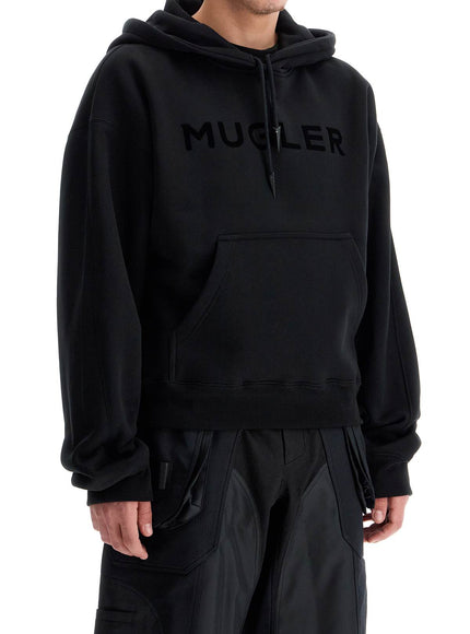 Mugler fleece sweatshirt with