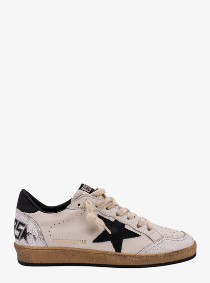 Golden Goose Deluxe Brand Ball Star Leather Sneakers White Black