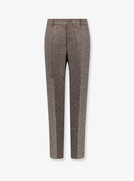 Golden Goose Deluxe Brand Relax Staright Prince Of Wales Trouser 46 Multicolore