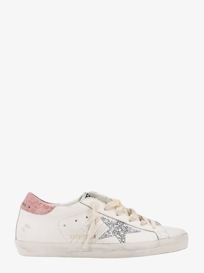 Golden Goose Deluxe Brand Super-Star Classic With List Leather Low-Top Sneakers 36 Bianco