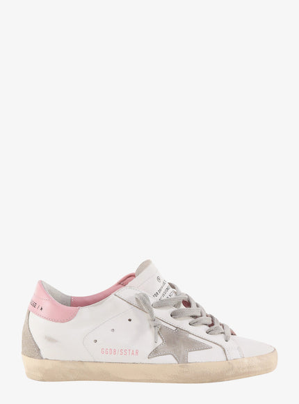 Golden Goose Super-Star Classic Low-Top Sneakers White Ice Light Pink