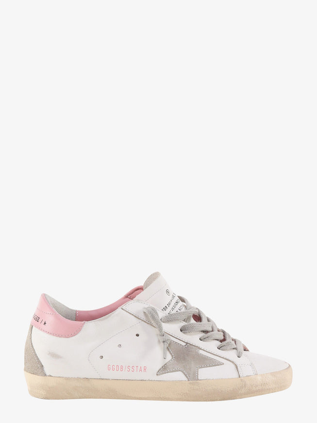 Golden Goose Super-Star Classic Low-Top Sneakers White Ice Light Pink