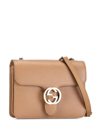 Gucci Dollar Calfskin Small Interlocking G Shoulder Bag