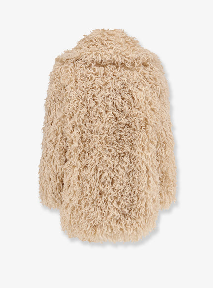 Actualee Faux Shearling Peacoat