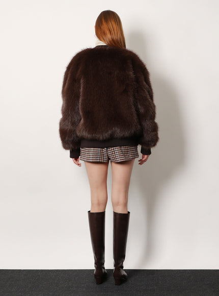 Actualee Faux Fur Jacket