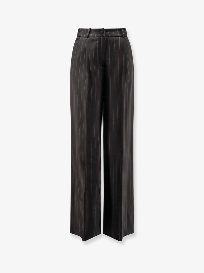Actualee Pinstriped Trousers Nero