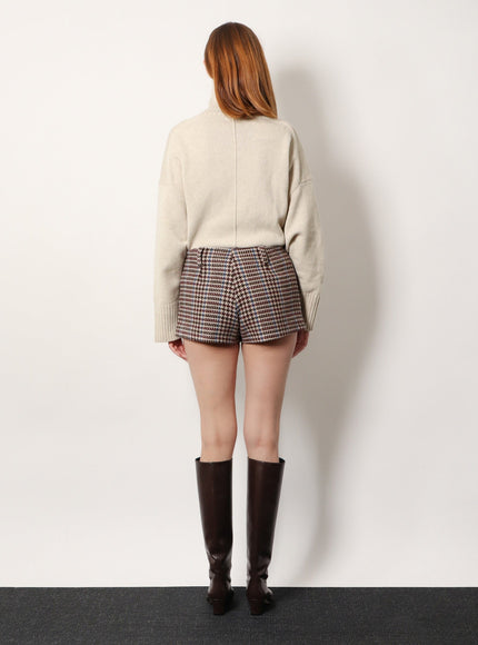 Actualee Tartan Shorts