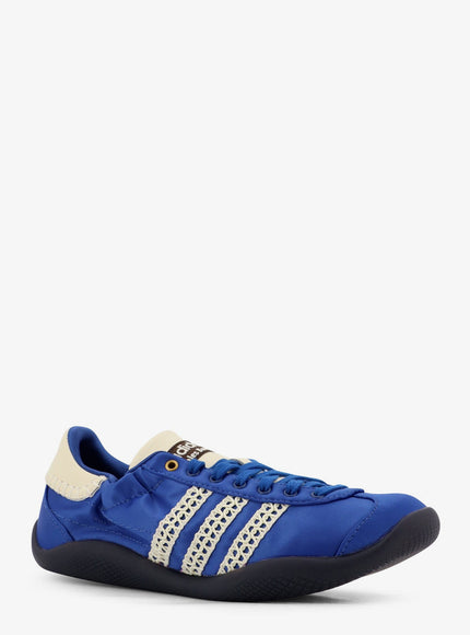 Adidas X Wales Bonner Satin Sneakers With Iconic Side Bands