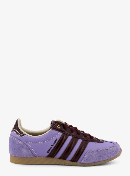 Adidas X Wales Bonner Nylon Sneakers With Suede Inserts Viola