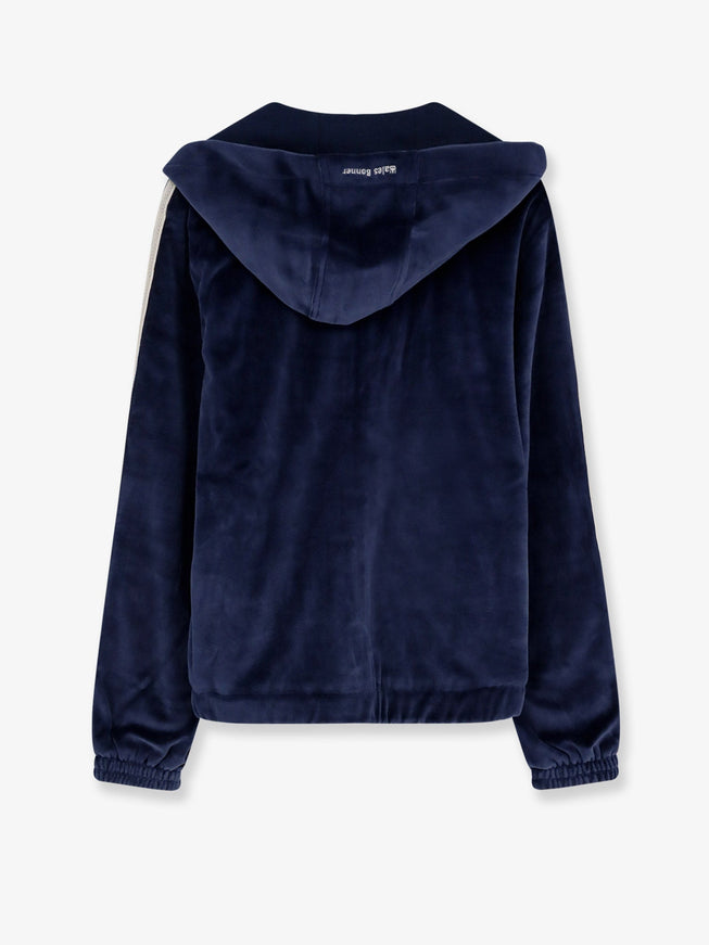 Adidas X Wales Bonner Chenille Sweatshirt With Iconic Side Stripes