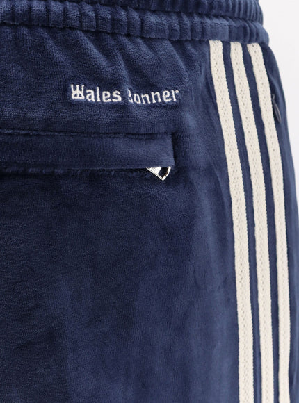 Adidas X Wales Bonner Chenille Trousers With Iconic Side Stripes