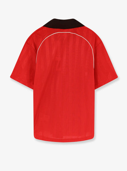 Adidas X Wales Bonner Nylon T-Shirt With Embroidered Logo On The Front