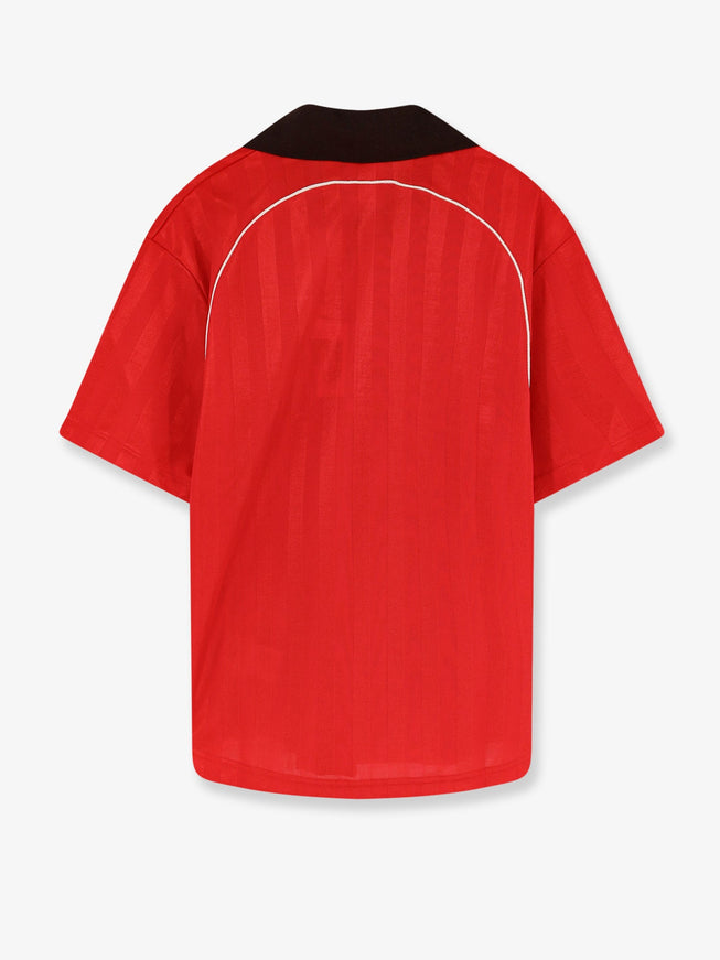 Adidas X Wales Bonner Nylon T-Shirt With Embroidered Logo On The Front