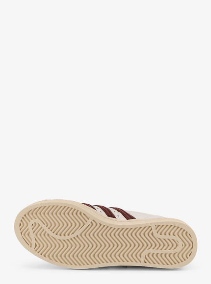 Adidas X Wales Bonner Wb Superstar Leather Sneakers Withlettering Logo On The Side