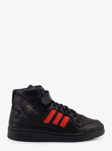 Adidas X Willy Chavarria Leather Sneakers With Iconic Logo On The Side Nero Rosso