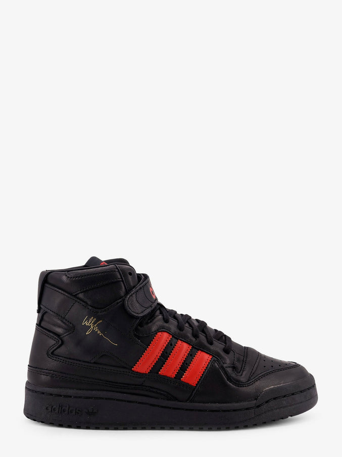 Adidas X Willy Chavarria Leather Sneakers With Iconic Logo On The Side Nero Rosso