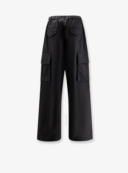 Adidas Y-3 Ref Wo Cargo Pn Recycled Polyester And Wool Trousers