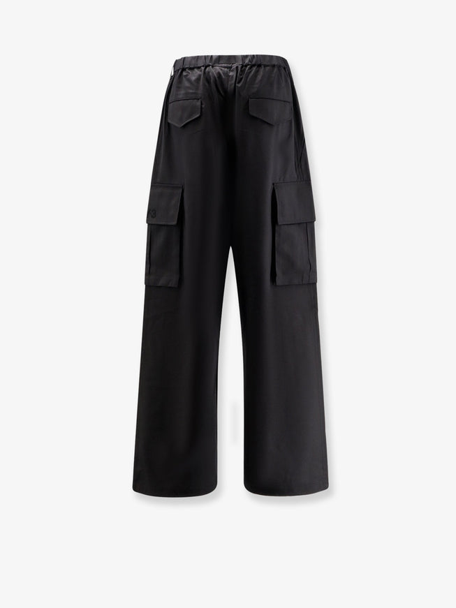 Adidas Y-3 Ref Wo Cargo Pn Recycled Polyester And Wool Trousers