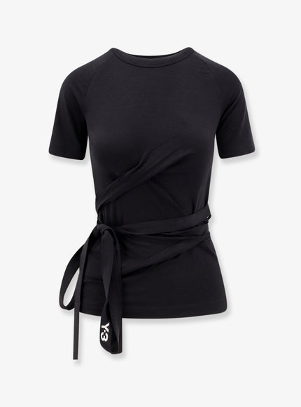 Adidas Y-3 Y-3 Stretch Lyocell T-Shirt Black