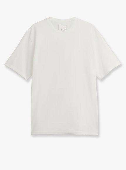 Adidas Y-3 Cotton Gfx Ss Tee T-Shirt White