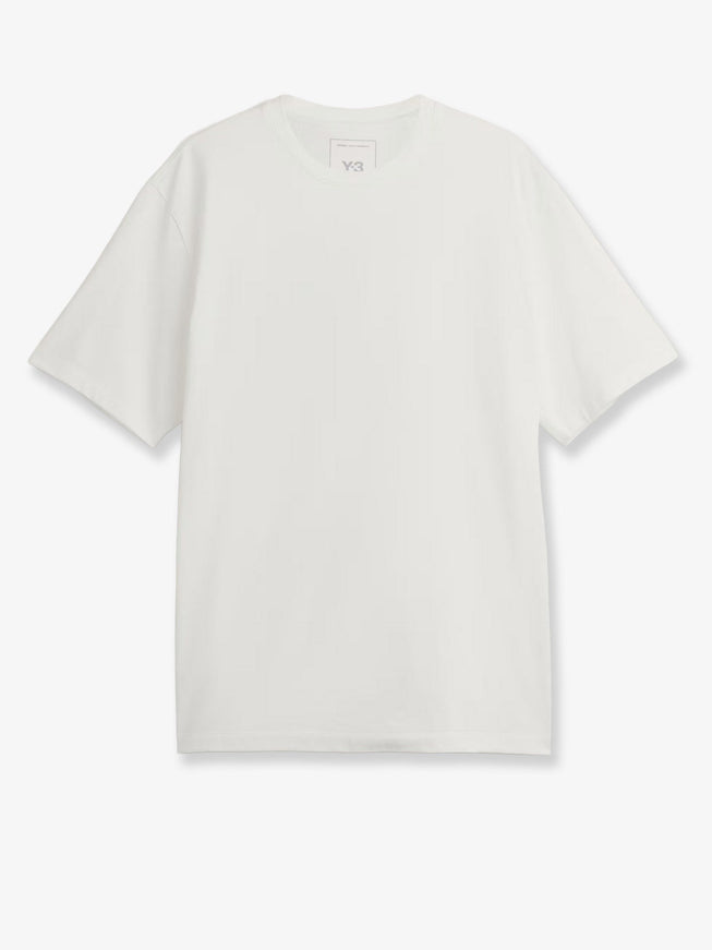 Adidas Y-3 Cotton Gfx Ss Tee T-Shirt White