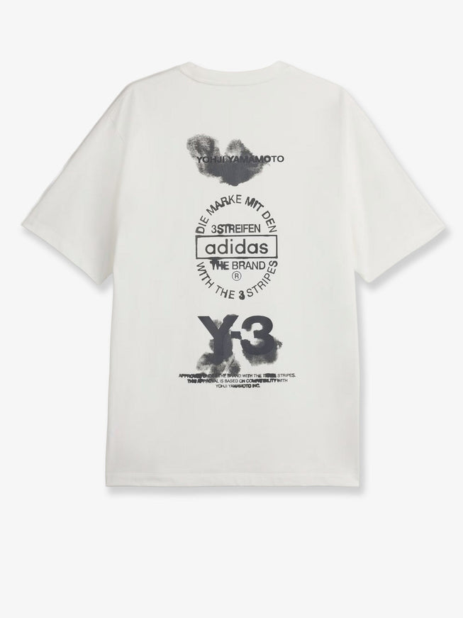 Adidas Y-3 Cotton Gfx Ss Tee T-Shirt
