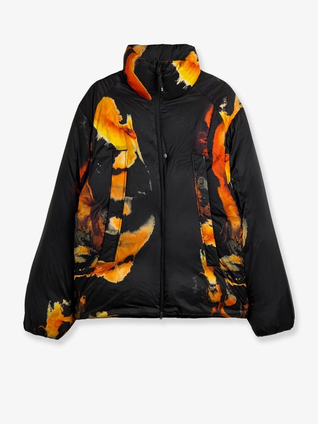 Adidas Y-3 M Aop Puff Jkt Down Jacket In Recycled Nylon Multicolor