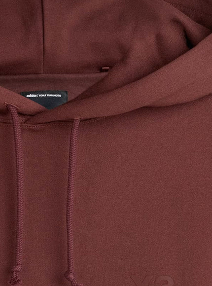 Adidas Y-3 Cotton Blend Hooded Sweatshirt