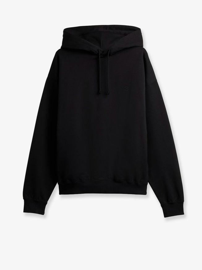 Adidas Y-3 Sweatshirt In 80% Cotton And 20% Polyester (Recycled) Black