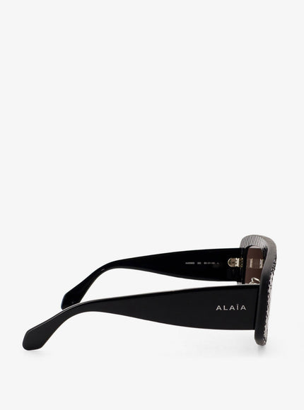 Alaia Texturized Acetate Sunglasses