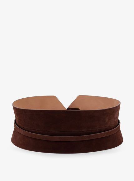 Alaia Bustier Suede Belt