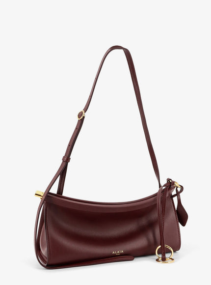 Alaia Le Click East West Small Leather Crossbody Bag