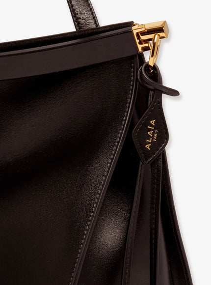 Alaia Le Click East West Large Leather Shoulder Bag