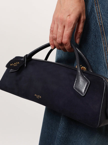 Alaia Clutch Le Teckel Suede Handbag