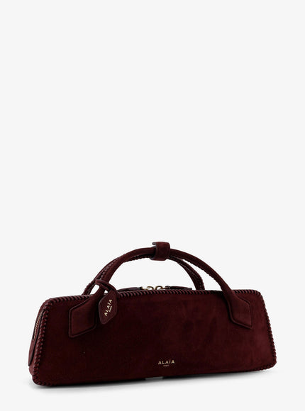 Alaia Clutch Le Teckel Suede Handbag