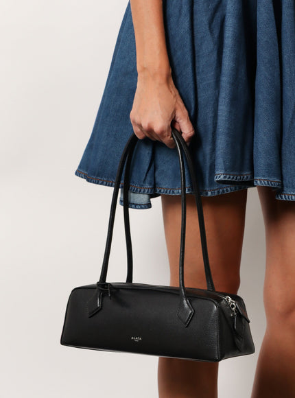 Alaia Teckel Medium Leather Shoulder Bag