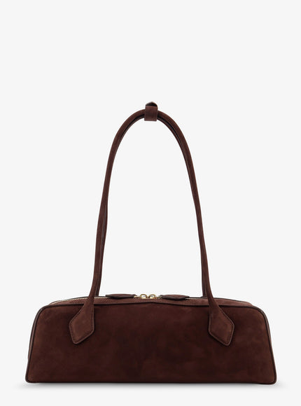 Alaia Borsa A Spalla Teckel Medium In Suede