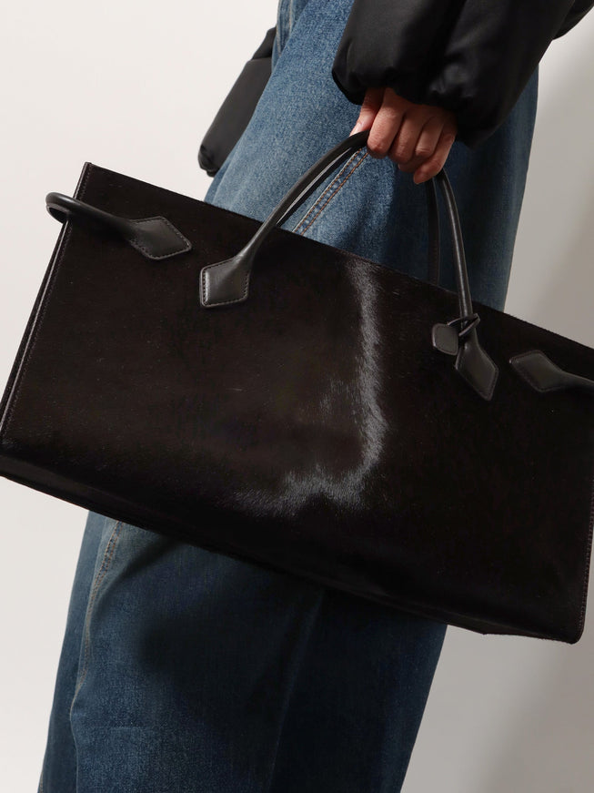 Alaia Hand Tote Ponyskin Bag