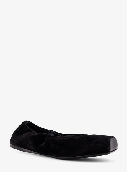 Alaia Ballet Flats Suede Ballerinas