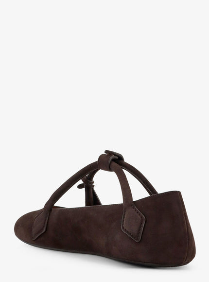 Alaia Le Teckel Suede Ballet Flats