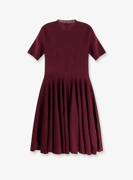 Alaia Skater Virgin Wool Dress