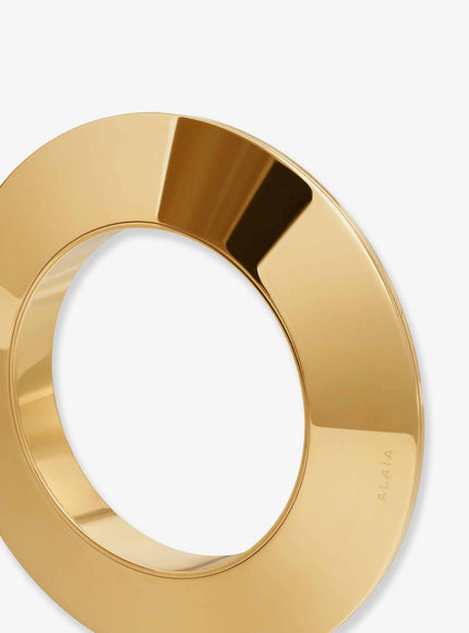 Alaia Blade Bangle M Bracelet With Logo Detail